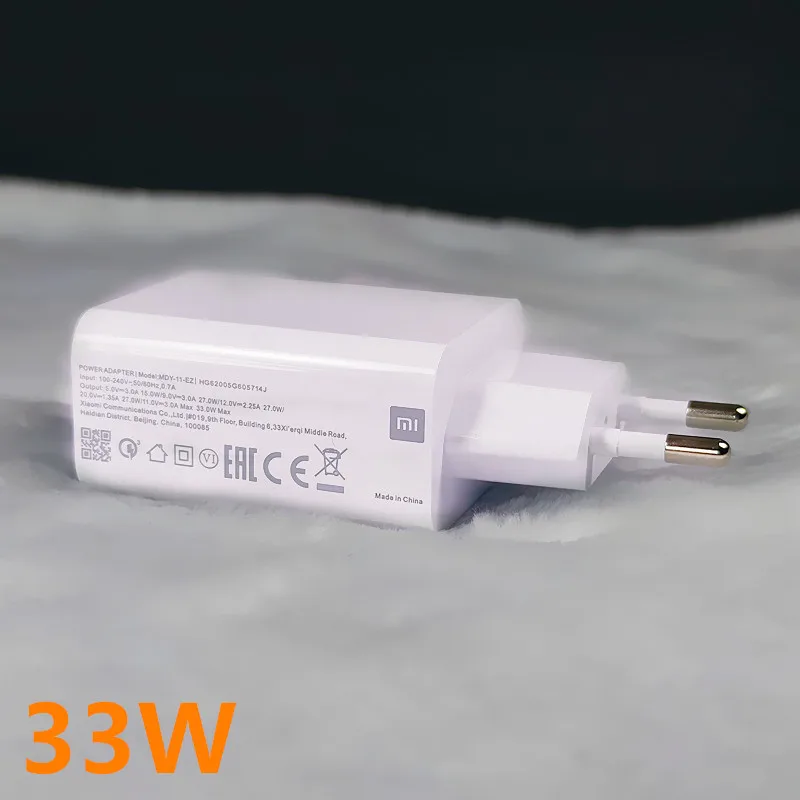 Chargeur secteur charge rapide (33 W) + Câble USB-C pour Xiaomi Redmi Note  9 Pro, Note 10, Note 10 Pro, Mi 10T, Mi 10S, Mi 11 [297] - Cdiscount  Téléphonie