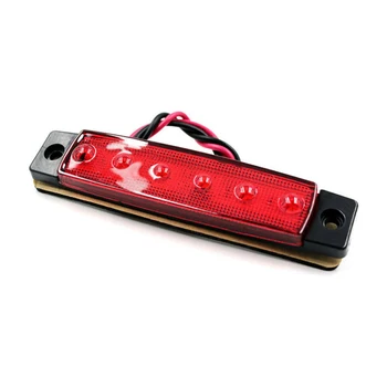

12V-DC Indicator Light 120 lumens Bus Boat Stern Light Side Marking 6LED 12V
