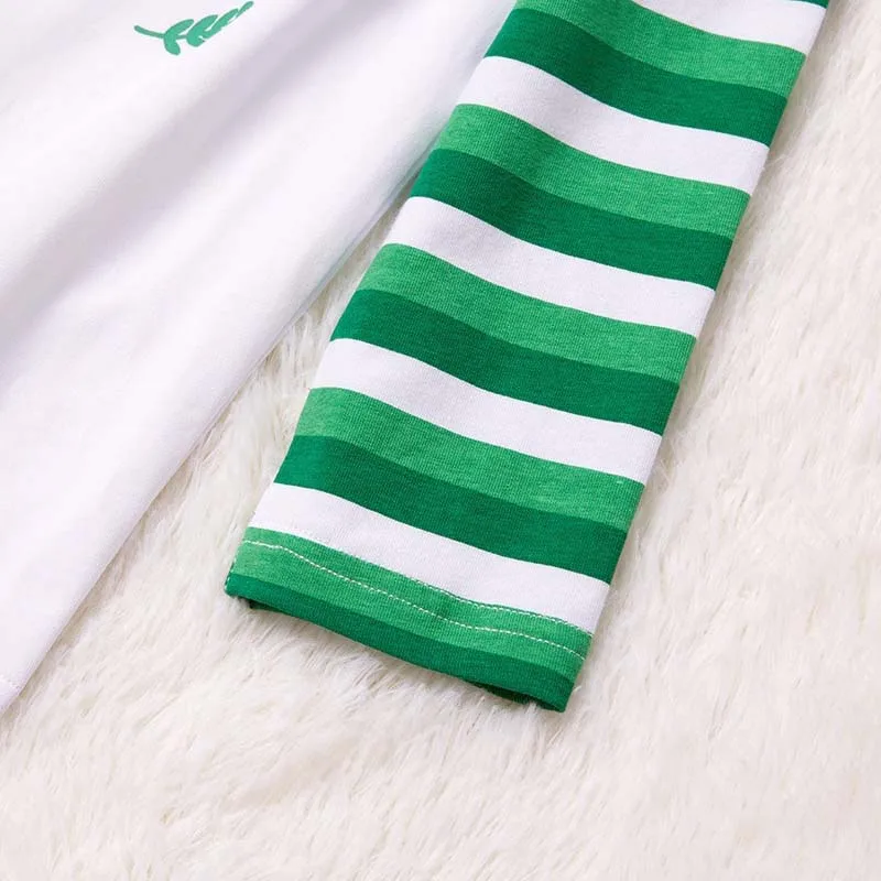 Christmas Striped Sleepwear Family Matching Pajamas Mother And Daughter Clothes Dad Son Outfits Men Women Baby Girl Nightwear
