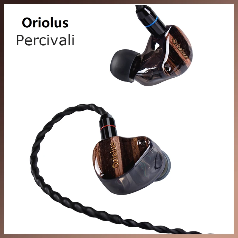 Гибридные наушники вкладыши Oriolus Percivali Hi Fi флагманские электростатические 2Pin 0 78