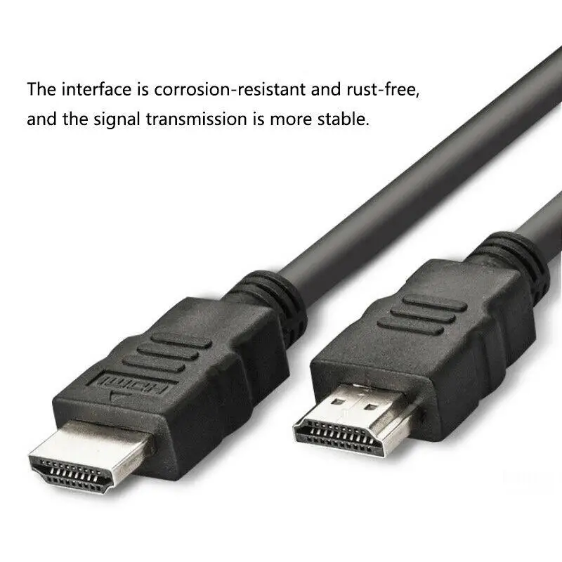 1 м 3 фута HDMI кабель HDMI шнур для DVB T2 ATSC ISDB-T DVB-C кабель DVB-S2 приемник спутниковый ТВ Recevier DVBT2 тюнер ТВ коробка 1080P
