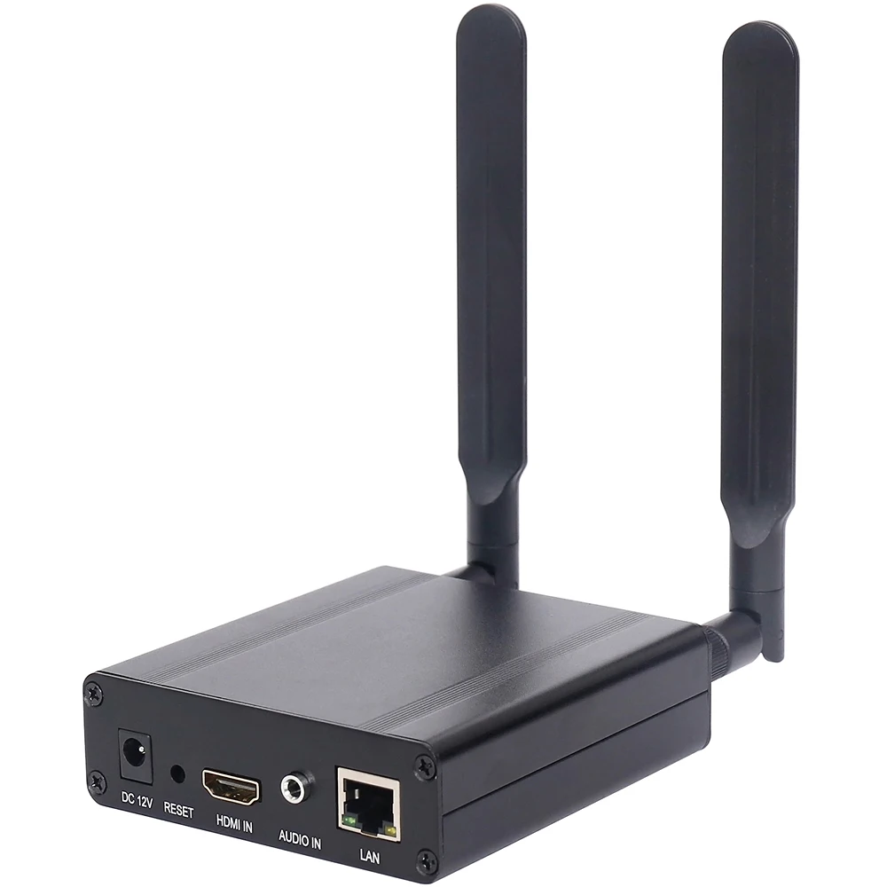HEVC H.265 MPEG 4 H.264 HD Беспроводной Wi Fi HDMI IP энкодер для IPTV прямой трансляции видеозаписи