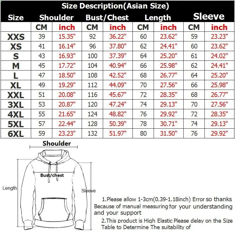卫衣英文版尺寸表诚信通_看图王