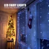 3M LED Christmas Fairy String Lights Remote Control USB New Year Garland Curtain Lamp Holiday Decoration For Home Bedroom Window ► Photo 2/6