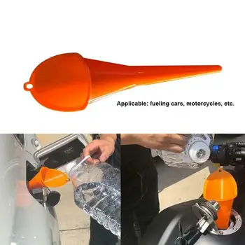 

Motorcycle Control Forward Bike Transmission Carter Filler Oil Filler Wear-resistant Funnel Oil Filling Funnel