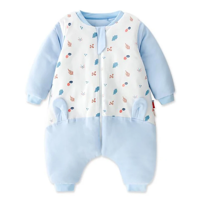 Детские халаты, спальный мешок для новорожденных, детское платье для сна, зимняя детская одежда, сохраняющая тепло, YKQ081
