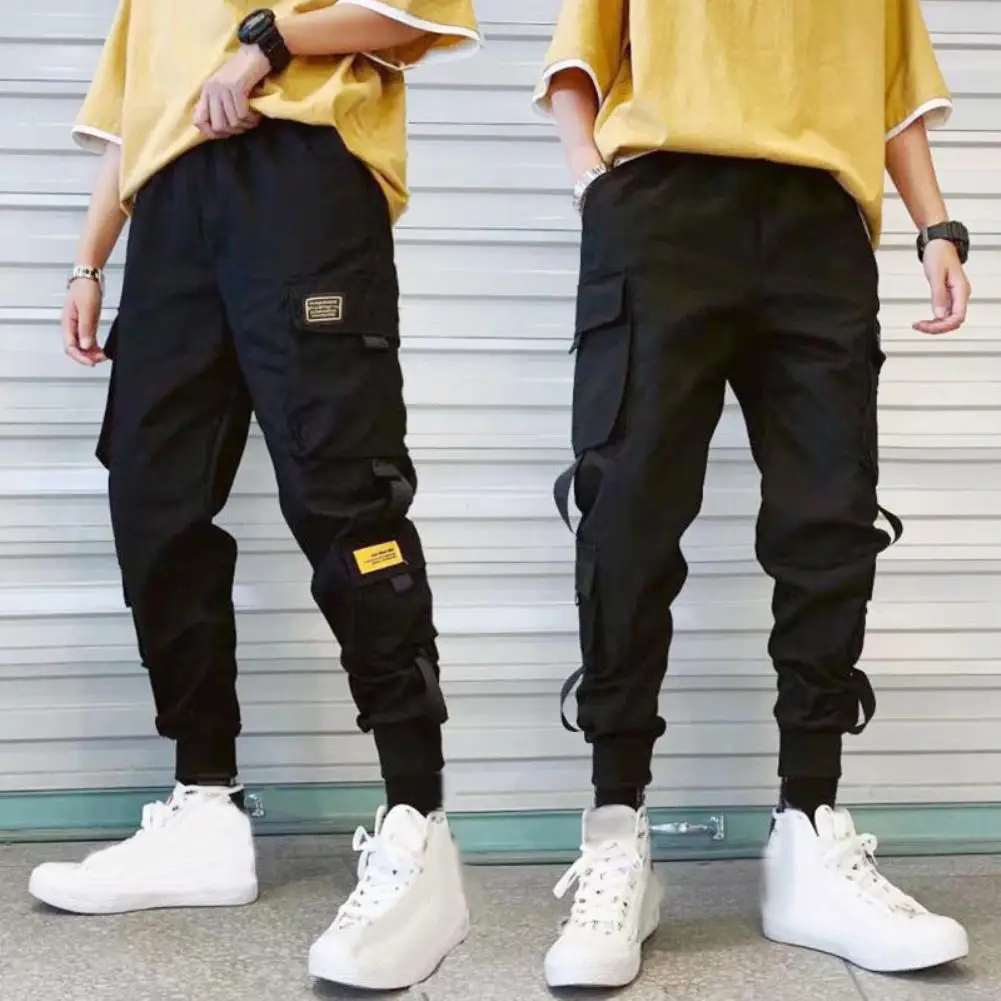 2020 Pocket Cargo Pants 2020 Casual Men Breathable Ankle Tie Pocket Drawstring Cargo Pants Ninth Trousers Hip Hop Trousers 2020 Pocket Cargo Pants 2020 Casual Men Breathable Ankle Tie Pocket Drawstring Cargo Pants Ninth Trousers Hip Hop Trousers