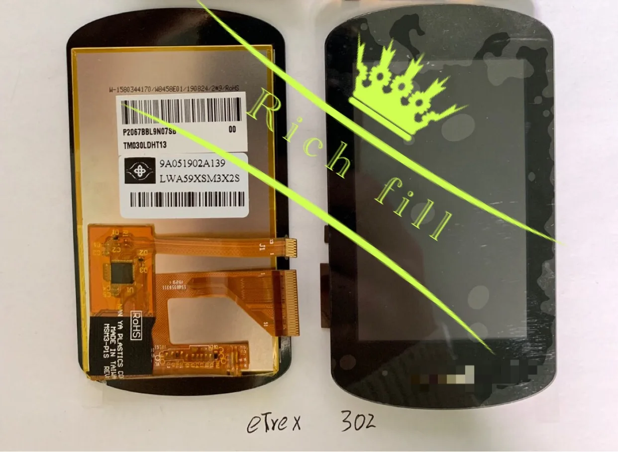TM030LDHT13 ЖК-экран с сенсорным экраном для ETREX 302 gps