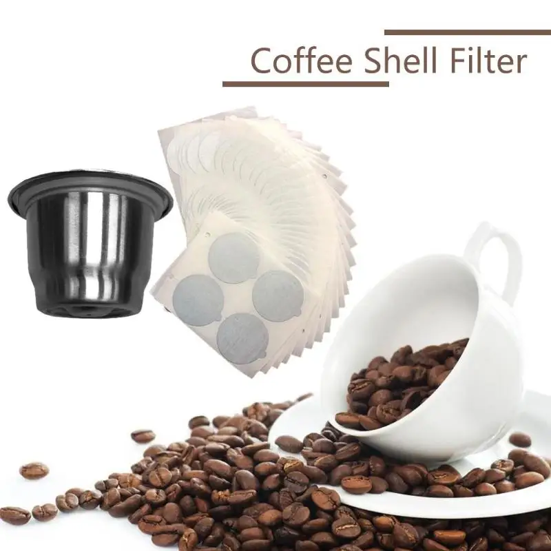 Stainless Steel Reusable Coffee Capsule Cup Strainer Filter for Nespresso High Quality Coffee Accessory