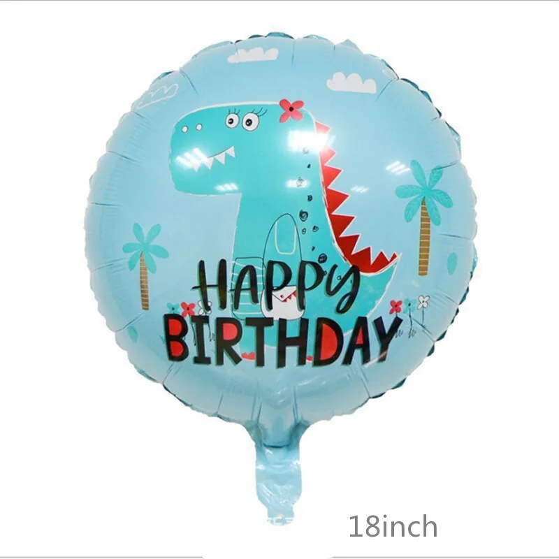 Большой динозавр воздушный шар детский день рождения украшение Baby Shower