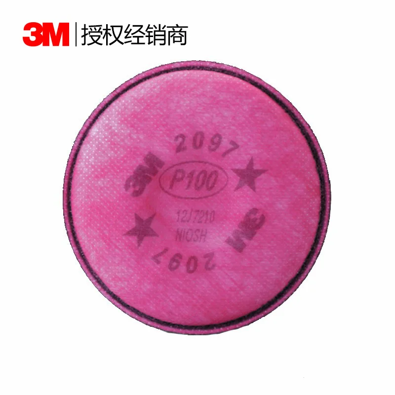

3M 2097CN P 100/Organic Vapors Peculiar Smell Particulate Matter Filter Cotton 100 Pieces/Box