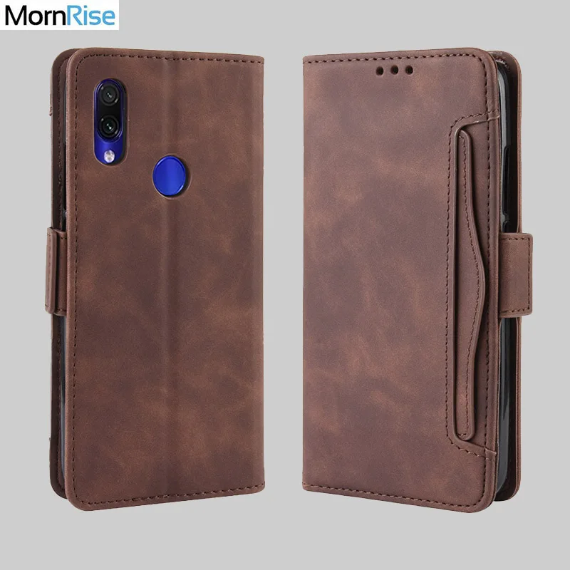 Чехол кошелек для Xiaomi Redmi Note 7 Магнитный чехол книжка с откидной крышкой отделение