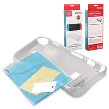 Защитный чехол 2 в 1 из термополиуретана для игровой консоли kingd Switch NS Switch, прозрачный защитный чехол, аксессуары для игр