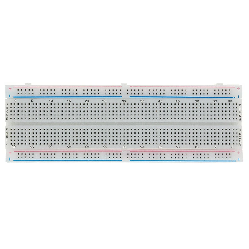 400/830 punti Breadboard 830 punti Breadboard MB-102 scheda di prova PCB senza saldatura Breadboard a 400 fori test MB102 sviluppo fai da te