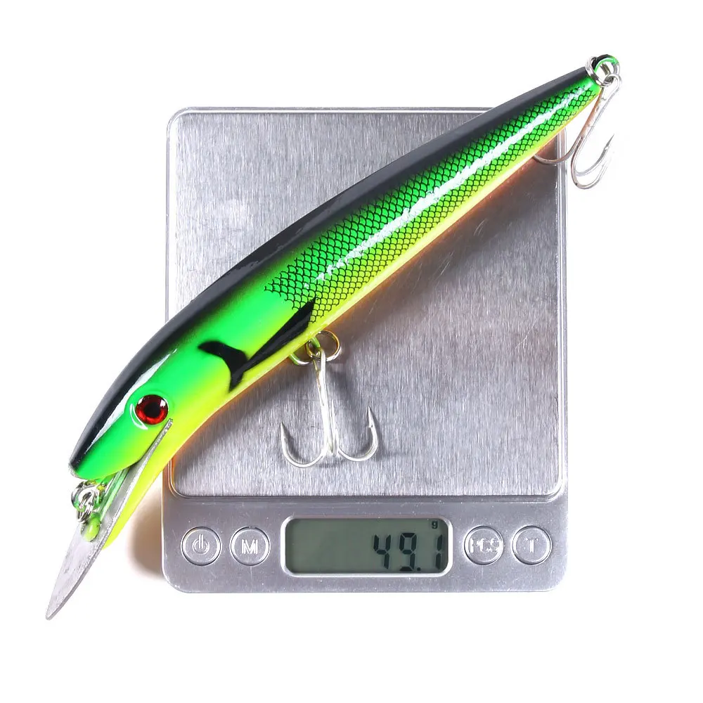 5pcs/lot Long Lure 20cm 49g Wobbler Minnow Fishing Lure Big