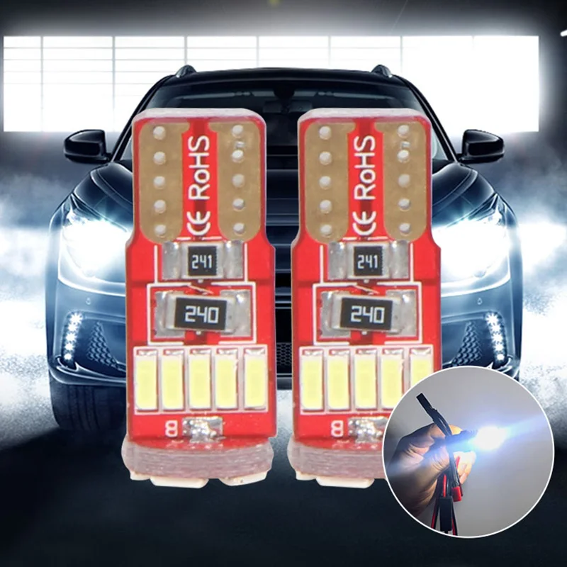 

High power wide use red 4014 15smd led Canbus Error Free car interior auto lamp T10 led width lamp license plate light