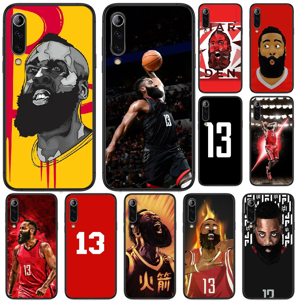 Чехол для телефона Basketball star Harden No. 13 MVP Xiaomi Mi 6 8 A1 Note3 A2 9 CC9 9T A3 MIX 2S 3 Lite SE Pro black |