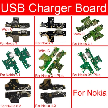 

Microphone Usb Charger Board For Nokia 3 3.1 3.1Plus 3.2 4.2 Charging Jack Port Dock Connector Board Flex Cable Repair Parts