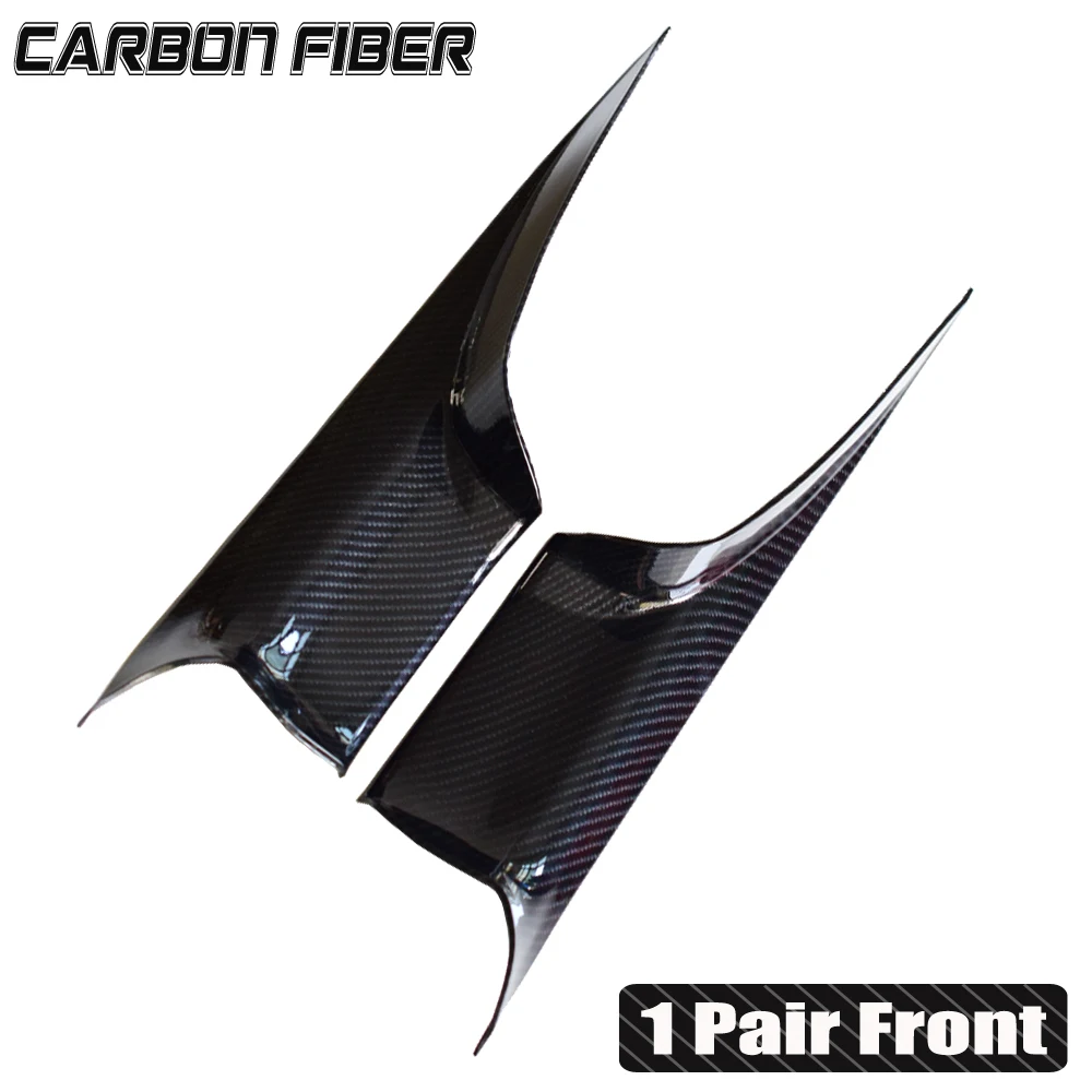 Carbon fiber Car ABS Interior Door Handle For BMW f01 f02 7 Series 730 740 750 Sedan Panel Pull Trim Frame Cover Car Accessories - Цвет: 1Pair-Front-CarB-F02