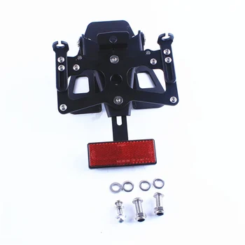 

1 Set Motorcycle Fender Eliminator License Plate Bracket Holder Kit For Yamaha YZF R3 R25 2015 2016 Motor Accessories Black