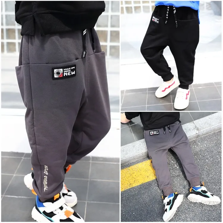 

2018 BOY'S Korean-style 2-6-Year-Old Children Autumn Pants Baby Autumn Clothing Trousers Children Spring And Autumn Casual Pants