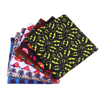 

50*145CM Cartoons pattern100 percent cotton fabric for Tissue Kids Bedding home textile Textile for Sewing Doll Dress