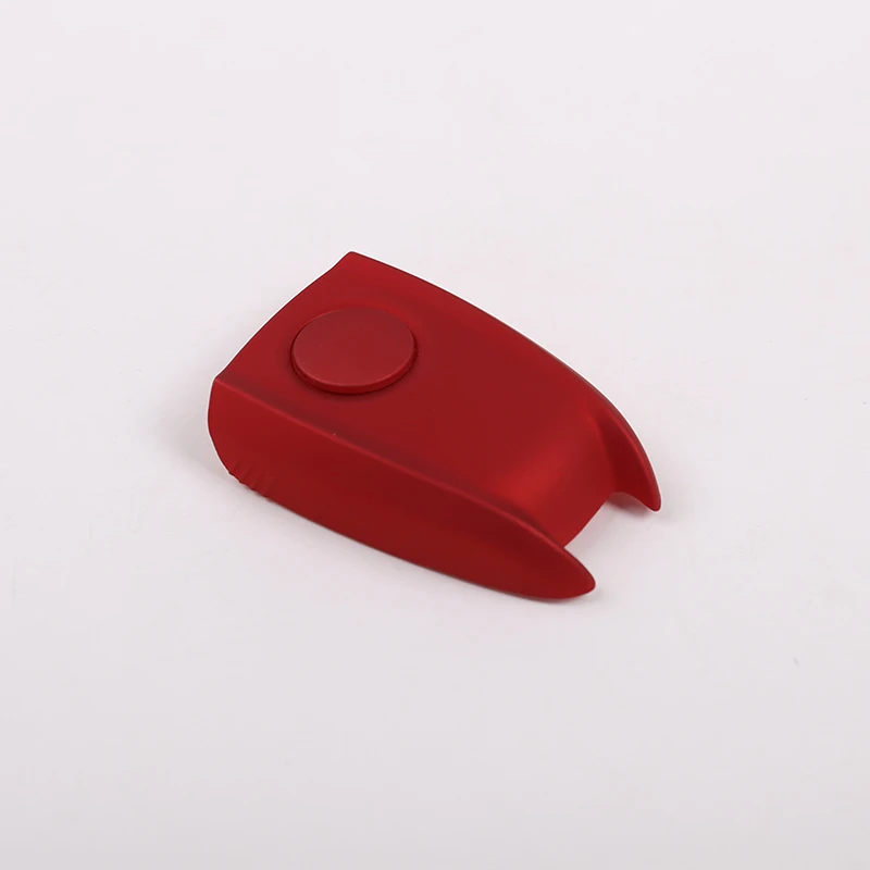 Красный корпус для ключа из АБС-пластика отделка Alfa Romeo Giulia Stelvio 2017 2018 2019 2020