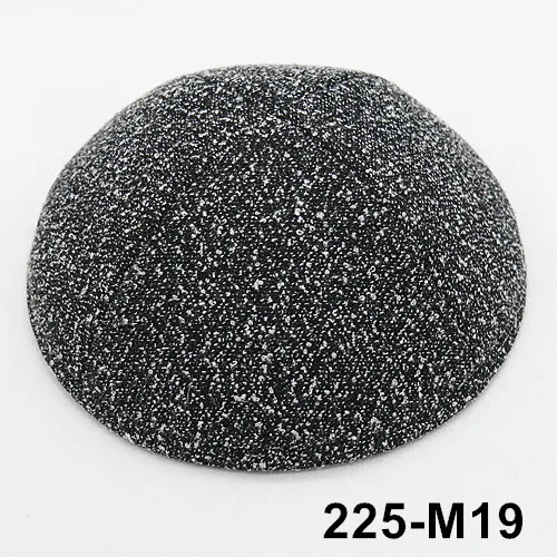 225M19 Burlap2-Kippot kippa Kippah19cm Иудейская Кепка Yarmullka beanie hat Kipa yarmulke skull - Цвет: 225M19