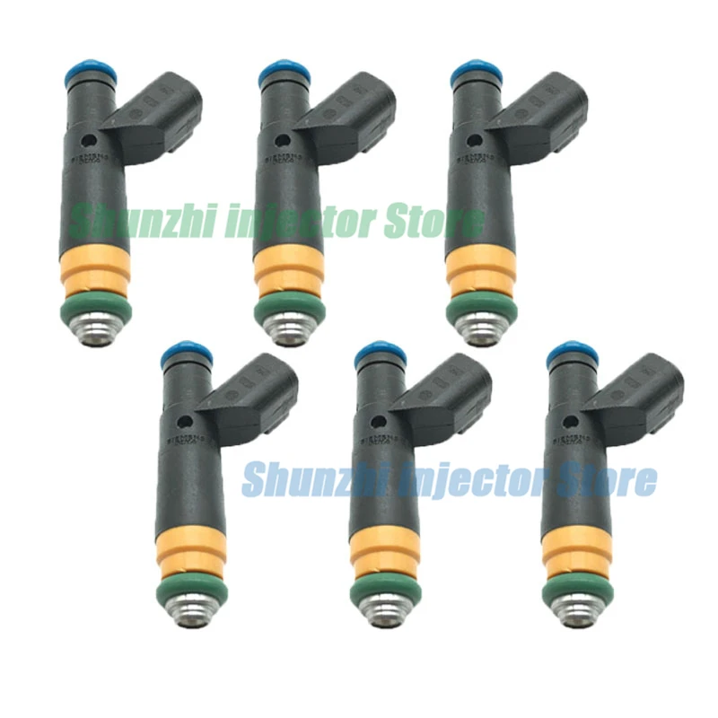 4 шт. Форсунка топливной форсунки для 00-04 Ford 3,8 4,2, Jeep 4,0 OE No. YR3E-A6A, 3216A12777