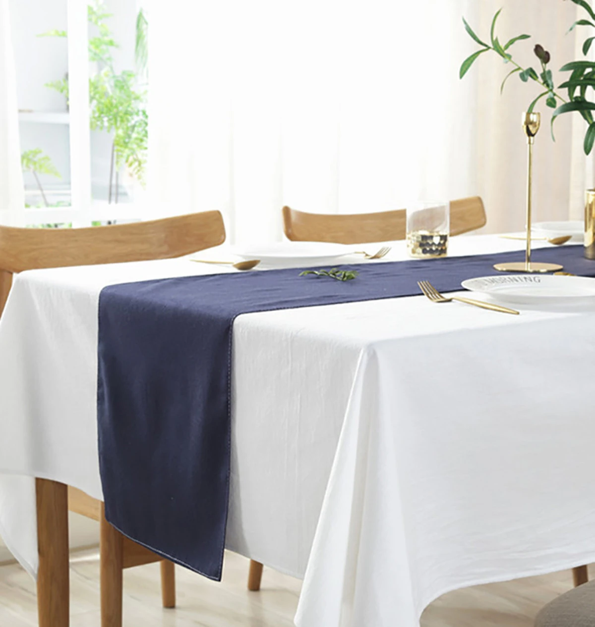 Nappe Plissee En Coton Et Lin Nappe Rectangulaire De Couleur Blanche De Table De Table De Mariage D Anniversaire De Fete Aliexpress