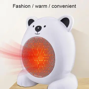 

Heater Stove Electric Heater Heater Fan ABS 110V Economic Cute Portable Office Living Rooms Radiator Gift Warmer