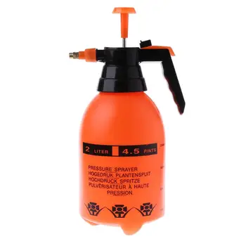 

2L Pneumatic Automatic Sprayer Orange Bottle Watering Pot Garden Sprinkler Watering pressure spray Gardening watering tools