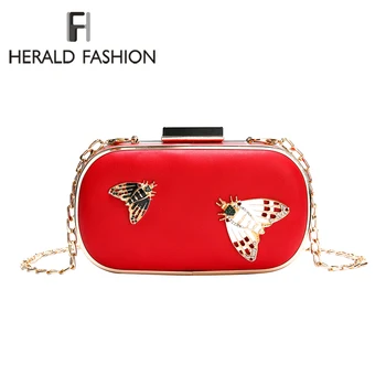 

Mini Butterfly Pattern Design Messenger Bag for Women 2019 Small Shoulder Crossbody Bag Fashion Leather Lady Handbags and Purses