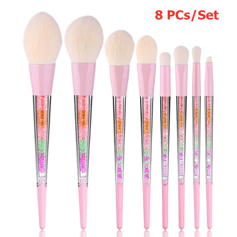 Makeup Brushes Set Man-made Fiber Hair Powder Blush Eyeshadow Highlight Consealer MakeUp Brush Kit Cosmetic Beauty Tool | Красота и