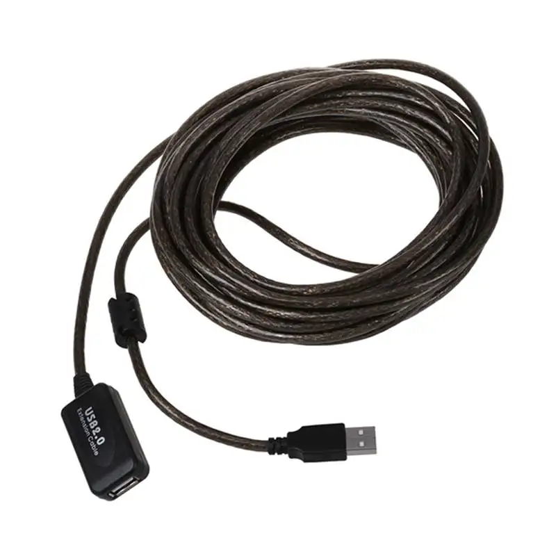 Top-10M Удлинитель USB 2,0 Активный/репитер 480 Mbp Активный удлинитель USB