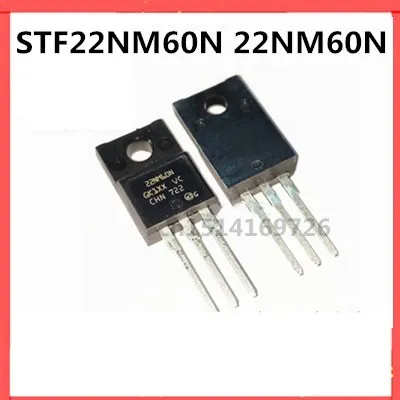 

Оригинал 5 шт./STF22NM60N 22NM60N TO-220 650V 16A