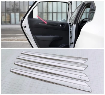 

ABS Plastic car Door Interior Decoration strip Cover Trim car styling For Citroen C4 2016 Accessories