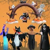 2024 New Halloween Blow Up Inflatables Inflatable Dead Tree Ghost Pumpkin Owl Grim Reaper for Halloween Yard Outdoor Decorations 1