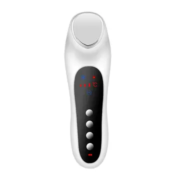 

Charging Hot And Cold Introduction Instrument Ultrasonic Vibration Facial Introduction Essence Beauty Massager
