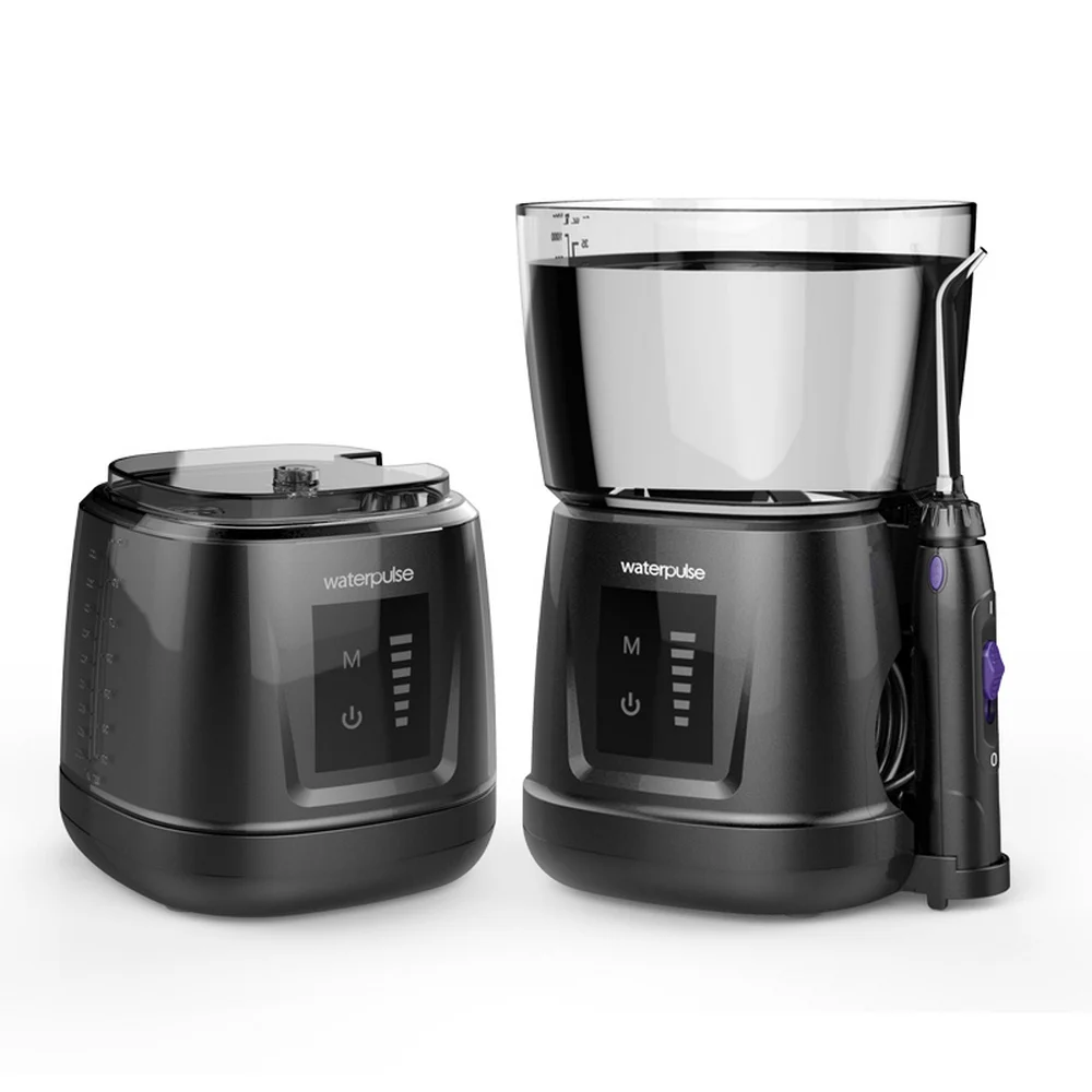 

WaterPulse V700 Plus Irrigator Oral Dental Electric Power Floss Dental Water Jet Cleaning Teeth Water Flosser With 5 Jet Tip Spa
