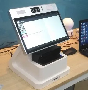 Система сканирования паспорта с сенсорным экраном и идентификацией NFC распознаватель смарт-карты считыватель штрих-кодов встроенный