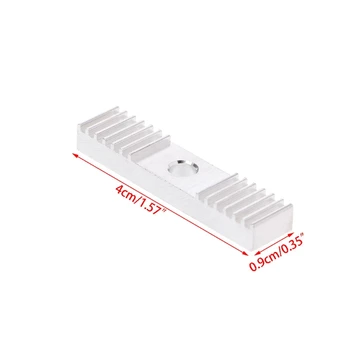 

DIY GT2 Timing Belt Fixing Piece Tooth Pitch 2mm Clamp 9*40mm For 3D Printer U50D