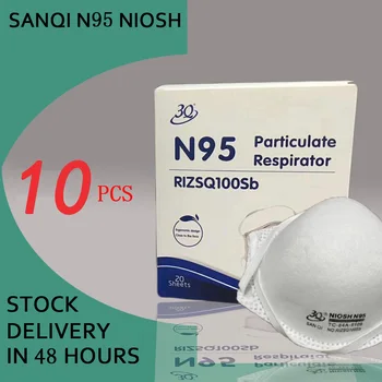 

10pcs 3Q N95 Protection: dustproof, anti-fog mask, five-layer ultra-strong filtering, effectively protect your health