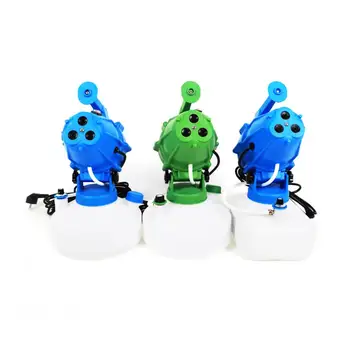 

5L Electric ULV Fogger Sprayer Portable Ultra-Low Volume Atomizer Sprayer Portable Hotels Residence Community Office Industrial