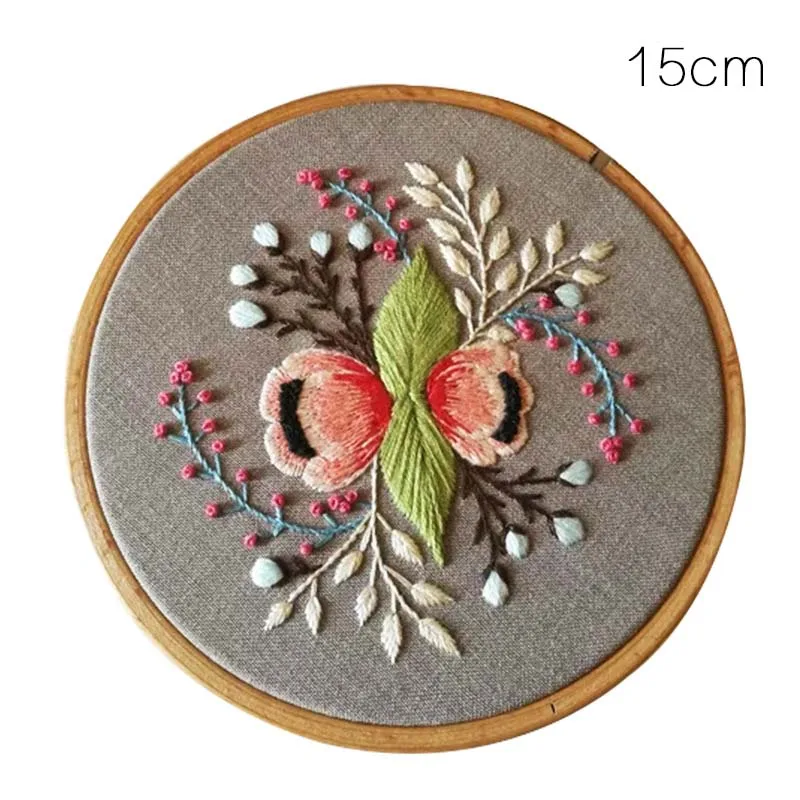 Flower Stereo DIY Handmade Embroidered Needlework Set Embroidery Materials  Package Cross Stitch Sewing Supplies Home Decor - AliExpress