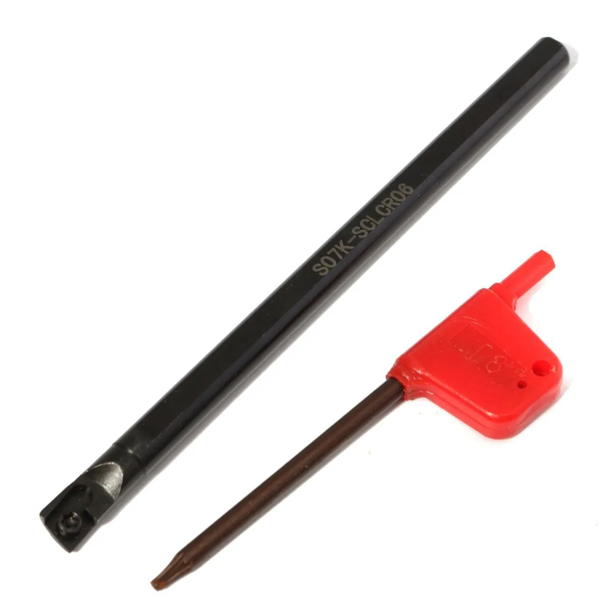 

S07K-SCLCR06 7X125 Size CNC Knife Back Bore Knife Car Cutter Bar + 1 PCs Wrench Applicable CCMT0602