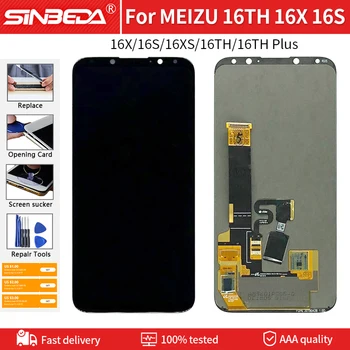 

Original LCD For Meizu 16X 16S 16XS 16TH Plus LCD Display Touch Screen Digitizer Aseembly Replacement Screen For Meizu 16TH LCD