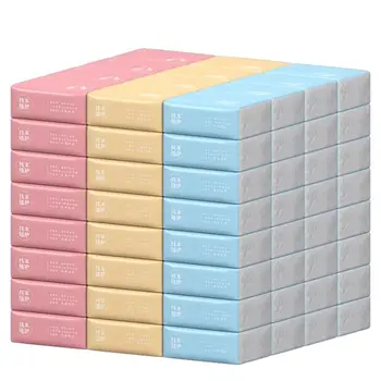 

New Arrival 30 Packets/Lot Toilet Roll Paper 3 Layers Home Bath Toilet Roll Paper Toilet Paper Tissue Pumping Paper