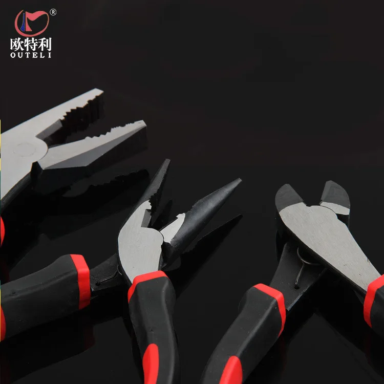 Manufacturers Currently Available Supply Desktop Effortless 8-Inch Wire-Cutter Pliers 6-Inch Curved "Nipper Pliers Oblique Mouth