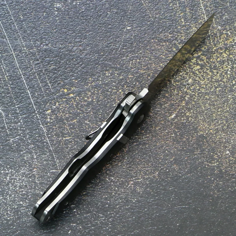 TIGEND OEM 7270 складной нож 8CR13MOV лезвие сталь+ Полимерная ручка Открытый Кемпинг Охота кухонный Фруктовый нож инструмент для выживания EDC